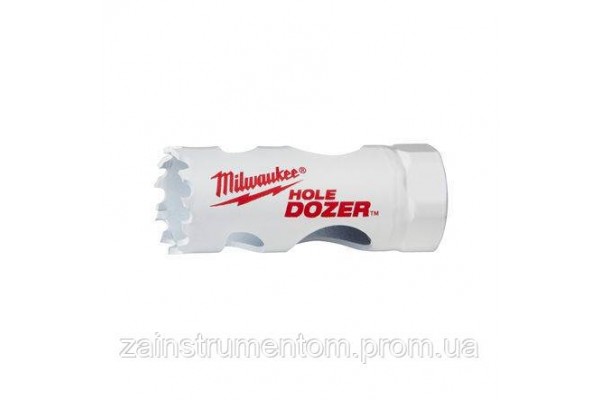 Коронка сверлильная Milwaukee HOLEDOZER (ІІІ) Bi-Metal 22 мм многоштучная упаковка