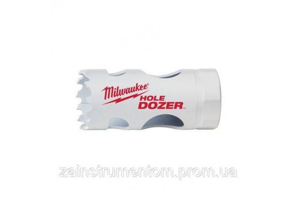 Коронка сверлильная Milwaukee HOLEDOZER (ІІІ) Bi-Metal 25 мм многоштучная упаковка