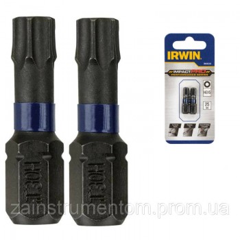 Ударная бита IRWIN IMPACT PRO 1/4"/25 мм TX20 2 шт