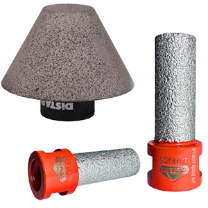 Алмазні фрези для роботи з плиткою та каменем